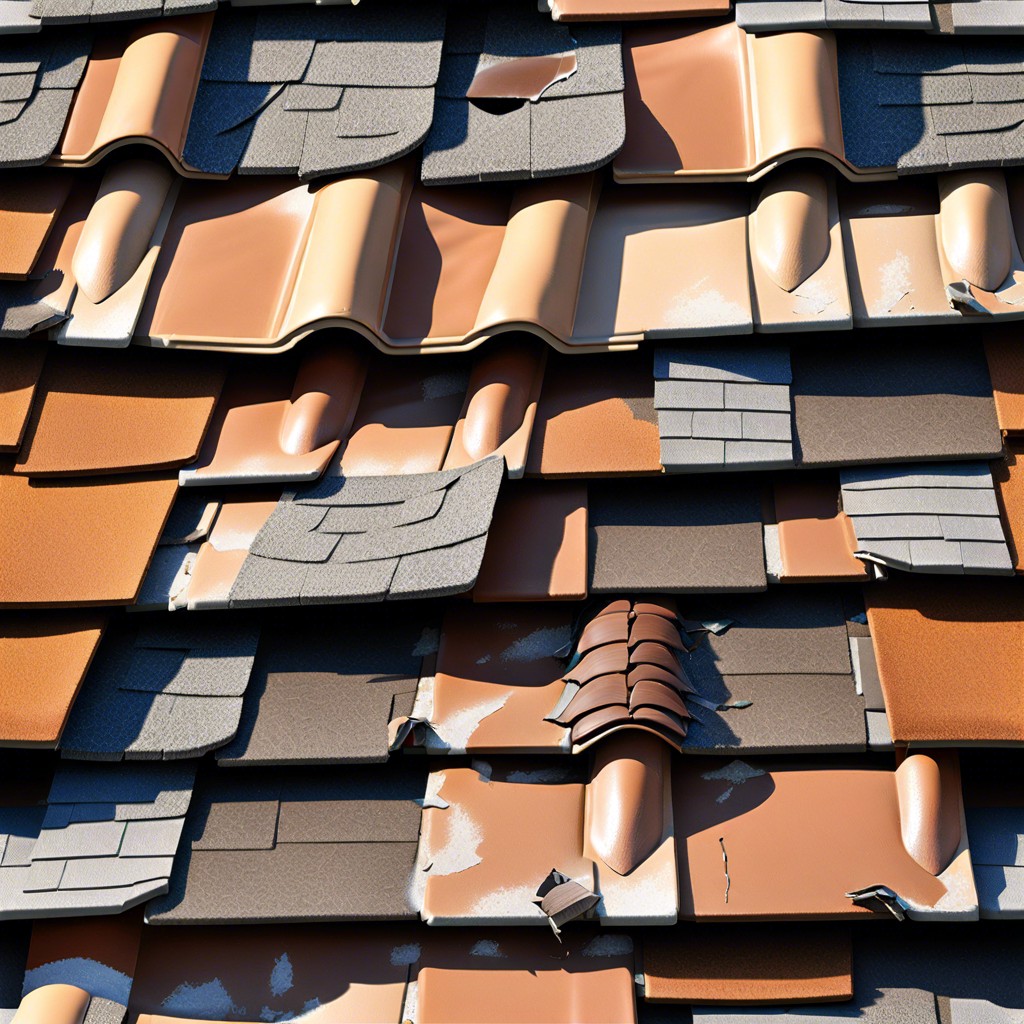 identifying damaged shingles