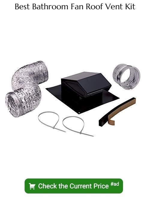 bathroom fan roof vent kit