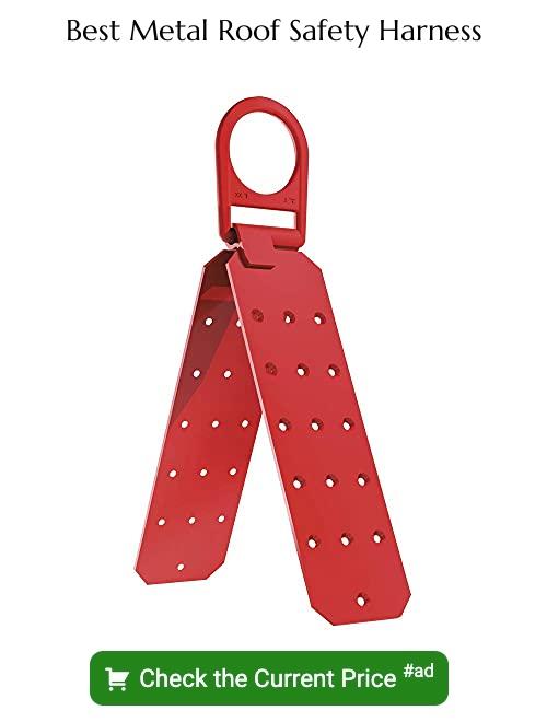 metal roof safety harness