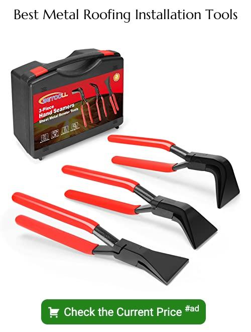metal roofing installation tools
