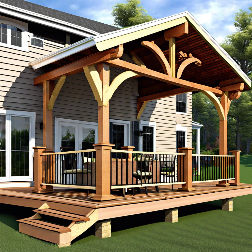 reasons to build a roof over a deck