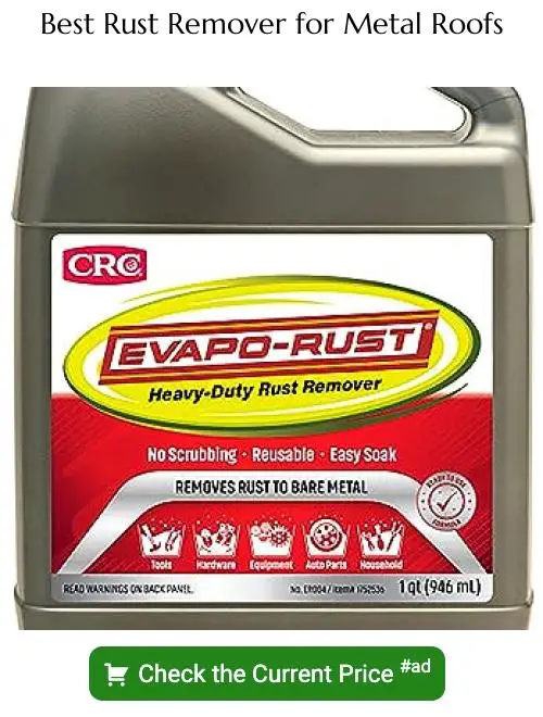 rust remover for metal roofs