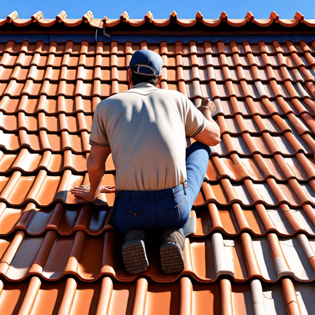 assess the roof condition