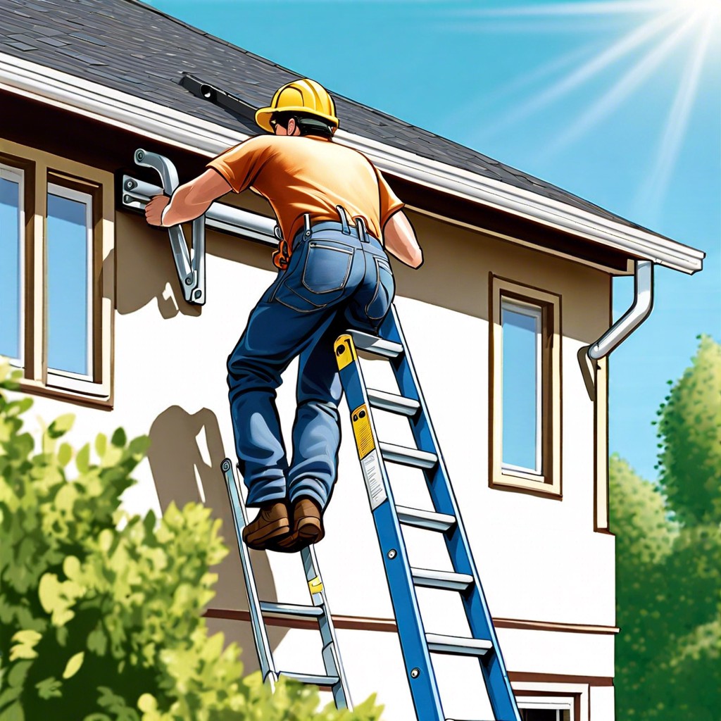 How to Climb Down a Ladder from a Roof Safely and Swiftly